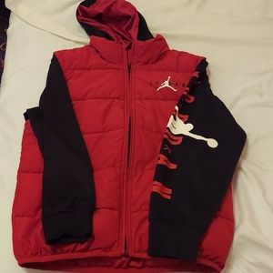 really cute red Jordan boys jacket !